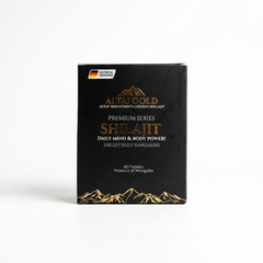 Altai Gold Premium Shilajit Tabletten (60 Stk.)