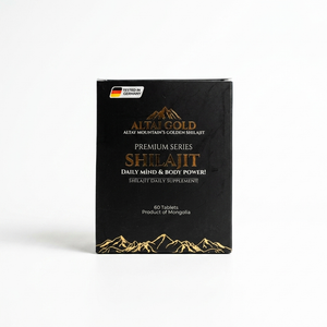 Altai Gold Premium Shilajit Tabletten (60 Stk.)